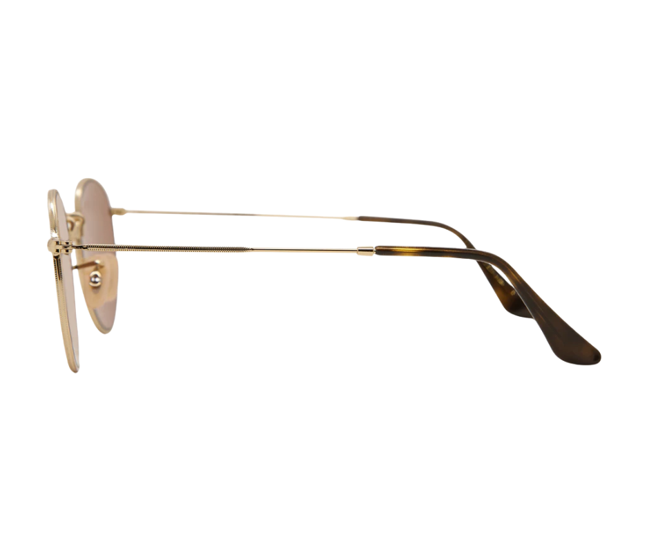 Ray-Ban RedondoMetal Dorado Rosa (RB3447)