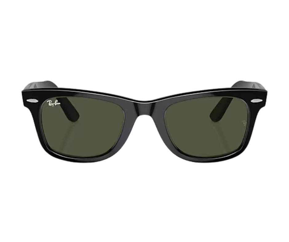 Ray-Ban Wayfarer Clásico Negro Verde (RB2140)