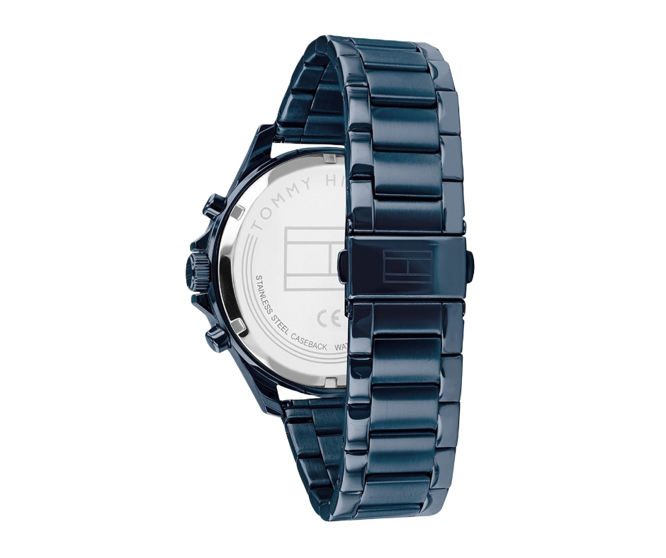 Tommy Hilfiger Cronógrafo Azul Acero Total (1791720)