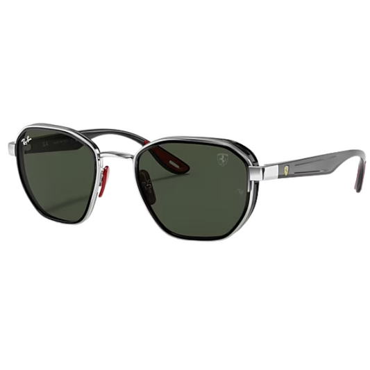 Ray-Ban Scuderia Ferrari RB3674 – Plata / Verde Clásico