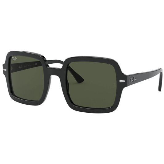 Ray-Ban Square RB2188 901/31 – Negro/Verde