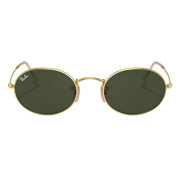 Ray-Ban Ovall RB3447 – Dorado / Verde Clásico