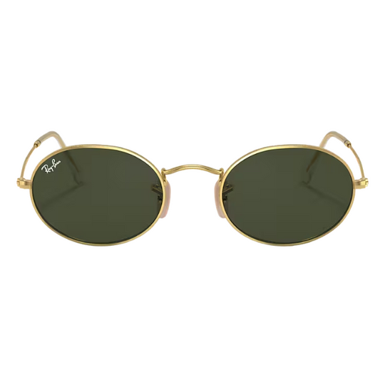 Ray-Ban Ovall RB3447 – Dorado / Verde Clásico