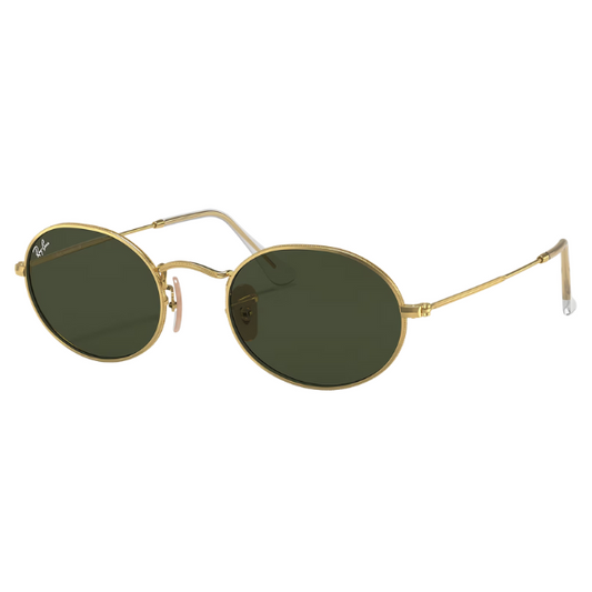 Ray-Ban Ovall RB3447 – Dorado / Verde Clásico