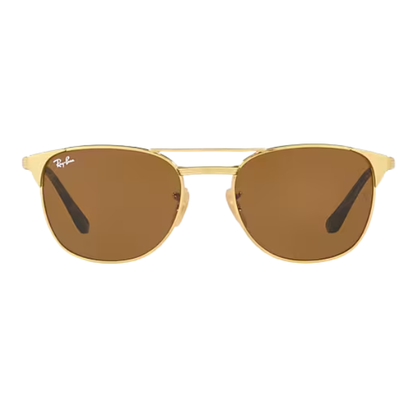 Ray-Ban Signet RB3429M 001/33 - Dorado/Marrón liso