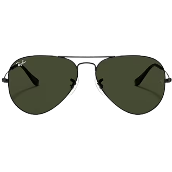 Ray-Ban Aviator Clásico RB3025  – Negro / Verde