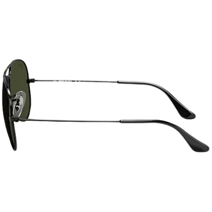 Ray-Ban Aviator Clásico RB3025  – Negro / Verde