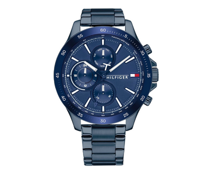Tommy Hilfiger Cronógrafo Azul Acero Total (1791720)