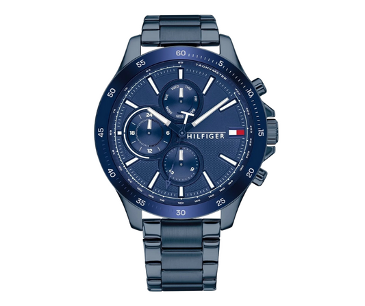 Tommy Hilfiger Cronógrafo Azul Acero Total (1791720)