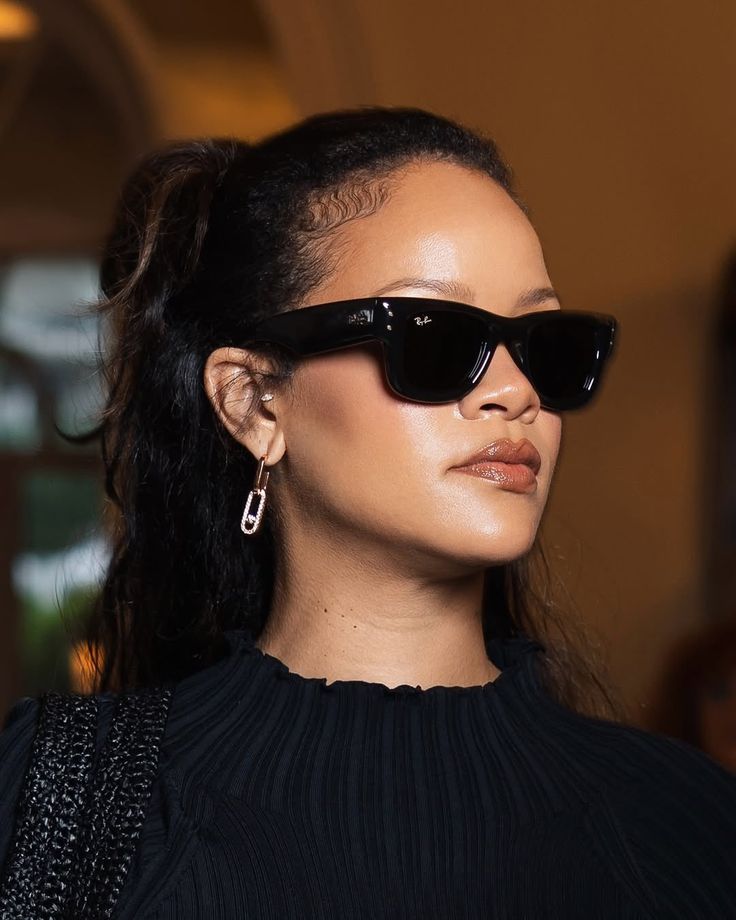 Ray-Ban Mega Wayfarer RB0840SF  901/31– Negro/Verde