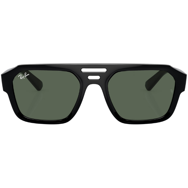 Ray-Ban Corrigan Bio-Based RB4397 – Negro / Verde Clásico