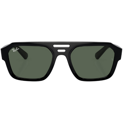 Ray-Ban Corrigan Bio-Based RB4397 – Negro / Verde Clásico