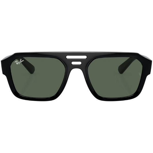Ray-Ban Corrigan Bio-Based RB4397 – Negro / Verde Clásico