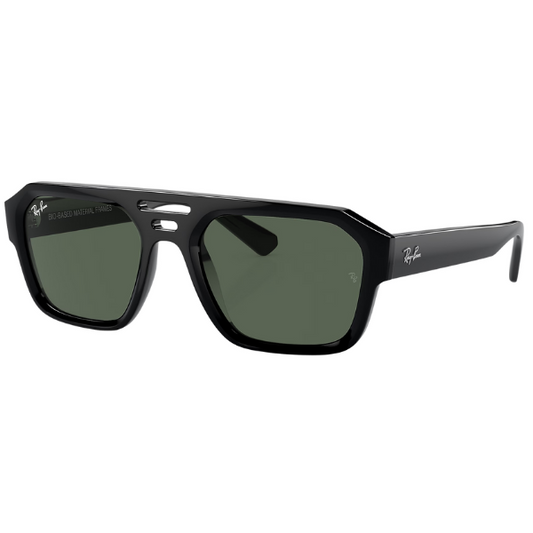 Ray-Ban Corrigan Bio-Based RB4397 – Negro / Verde Clásico