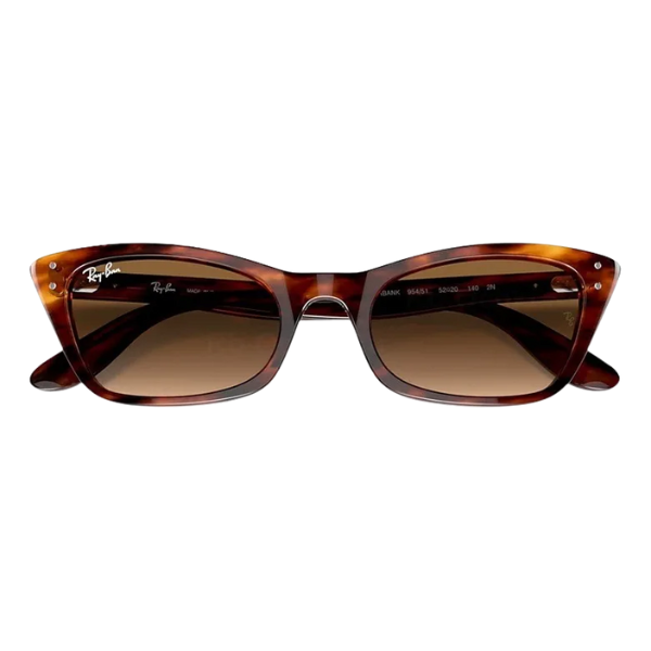 Ray-Ban Lady Burbank RB2299 954/51 – Lightin Carey/Marrón Degradé