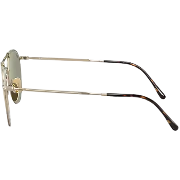 Ray-Ban Round Double Bridge RB3647 – Dorado / Verde Clásico
