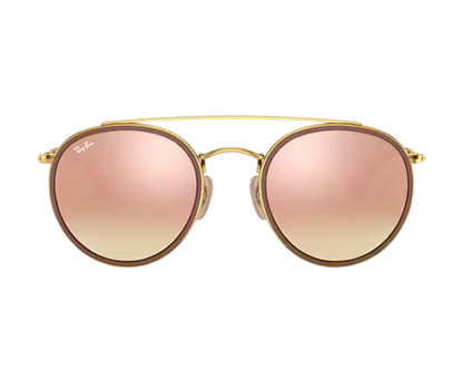 Ray-Ban RB3647N 001/70 – Dorado / Rosa Degradé Espejado