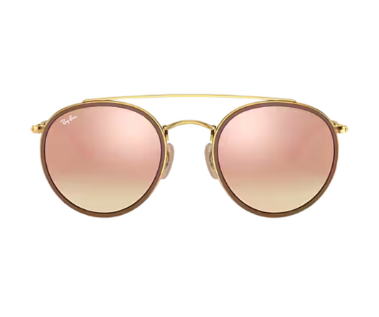 Ray-Ban RB3647N 001/70 – Dorado / Rosa Degradé Espejado