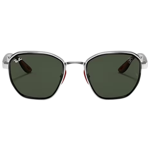 Ray-Ban Scuderia Ferrari RB3674 – Plata / Verde Clásico