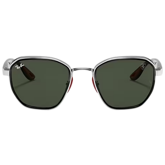 Ray-Ban Scuderia Ferrari RB3674 – Plata / Verde Clásico