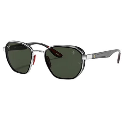 Ray-Ban Scuderia Ferrari RB3674 – Plata / Verde Clásico